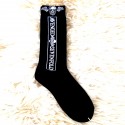 Moto ponožky - černé - lebka - Avenged