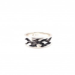 Prsten stříbrný - Kruh keltský symbol