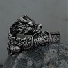 Prsten stříbrný - drak - starostříbro